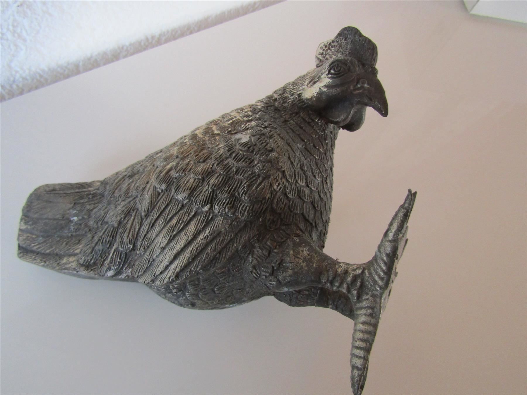 Statuette: Huhn (versilbert?)                                  (Nr.70) – Usato da Herzogenbuchsee venduto da Winigo 2