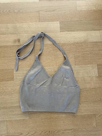 Djerf Avenue Top in beige, Grösse M-L
