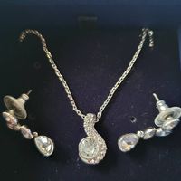 Swarovski Collier und Ohrhänger