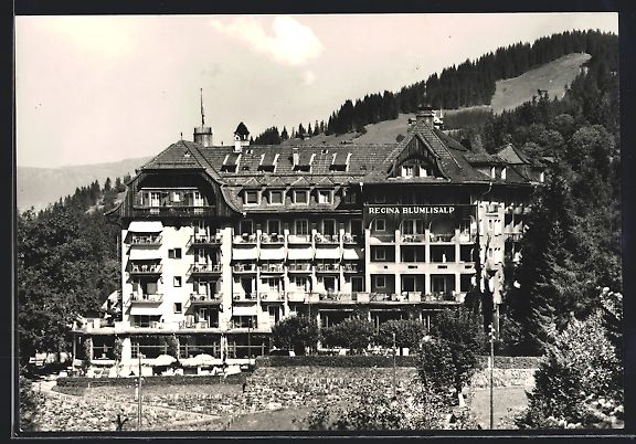 Cartoline postali: AK Wengen, Das Hotel Regina – Usato da Berlin venduto da bartko-reher