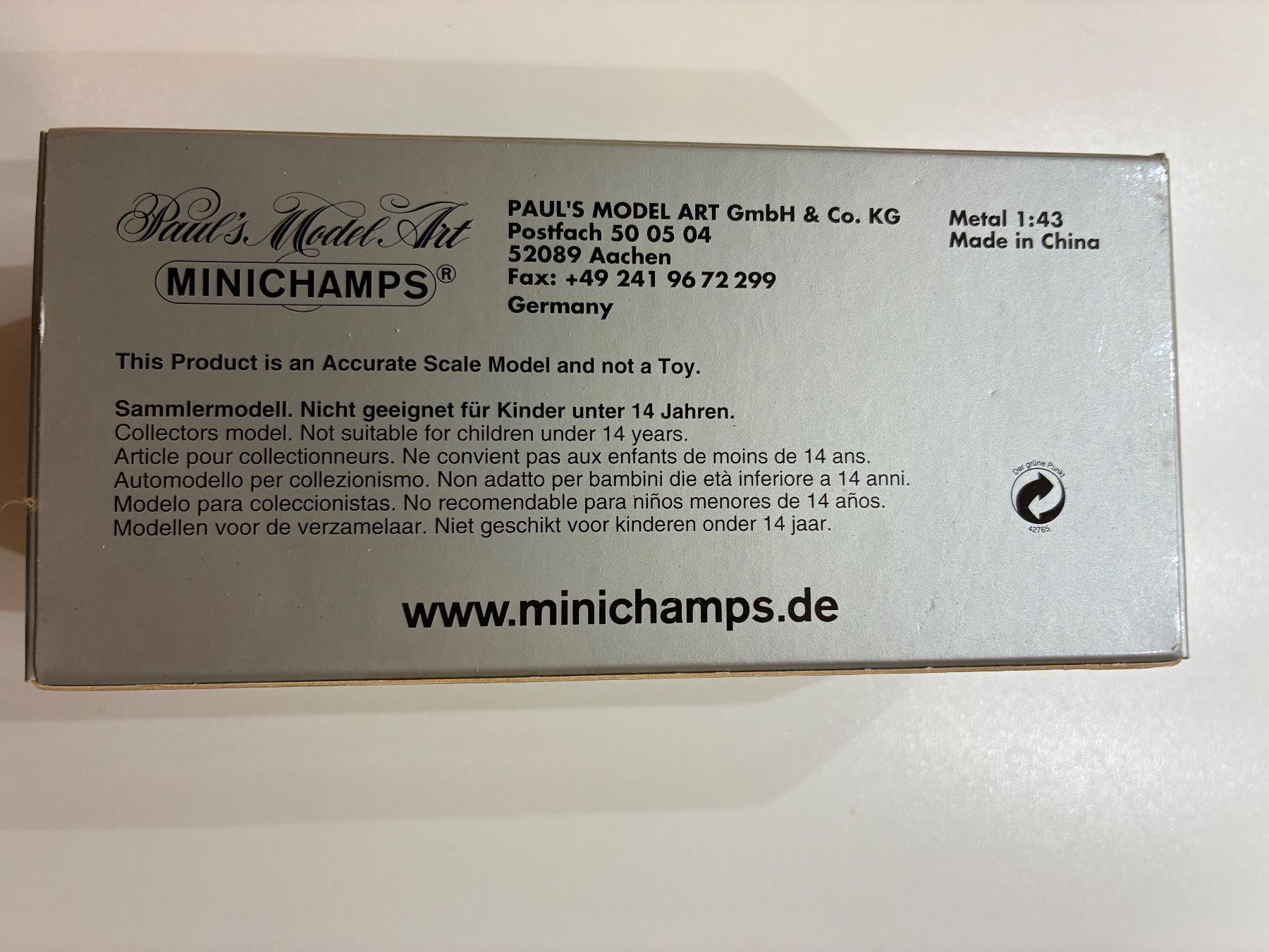 Minichamps Modellini d'auto: Modellauto Opel Meriva – Nuovo e nell'imballaggio originale da Kräiligen venduto da hkk 6