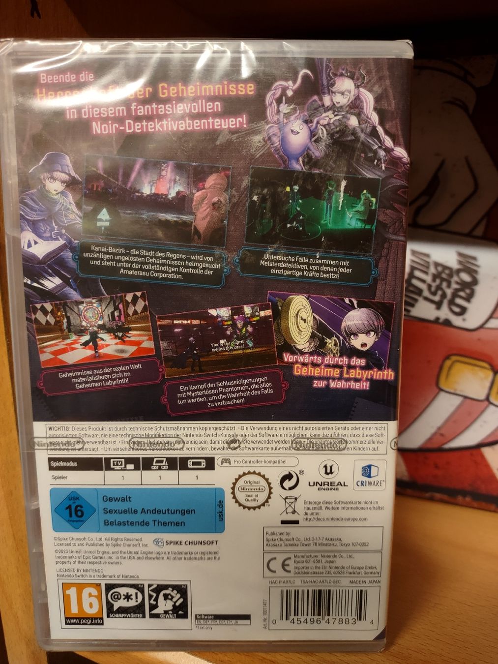 Nintendo Giochi: Rain Code Nintendo Switch - Thriller mystérieux neuf! – Nuovo e nell'imballaggio originale da fribourg venduto da GameSpot 1