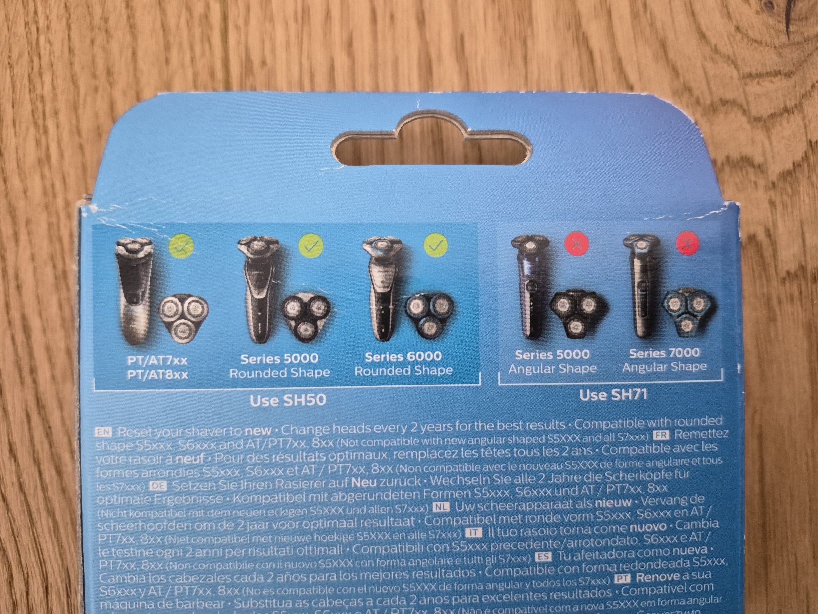Philips Rasoirs & Lames de rasage: Philips Shaving Heads SH50 Replacement 3 Pack Neu – Neuf avec emballage d'origine à Oberhasli par Chrisch1 2