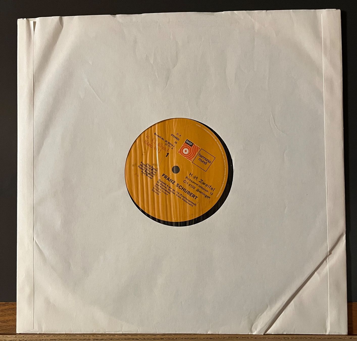 Dischi in vinile: Franz Schubert - Forellen-Quintett – Usato da Muttenz venduto da Golden_Times 3