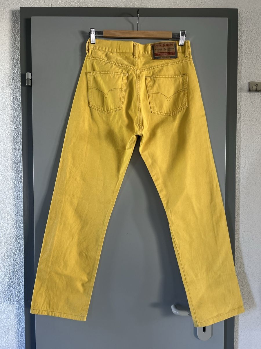 Diesel Jeans: Diesel Basic Jeans Yellow Denim Size 30 Regular Fit – Neu (gemäss Beschreibung) aus Saland von ele_vc96 3