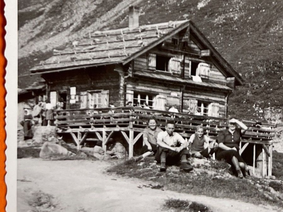 Ansichtskarten: AK: PASS DA SACH - HÜTTE ... Schön ! – Gebraucht aus Lutry von Ediego 2