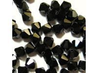 Perlen (unechte): Perlen Swarovski, 4mm, Jet – Neu und originalverpackt aus Schachen LU von Perlentraum