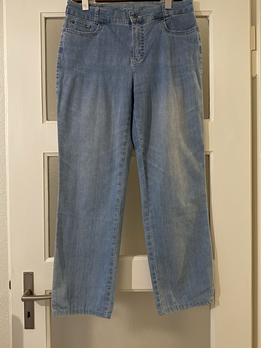 Jeans: Damen Jeans Hose Gr. 40 hellblau – Nuovo (secondo la descrizione) da Basel venduto da zukk_