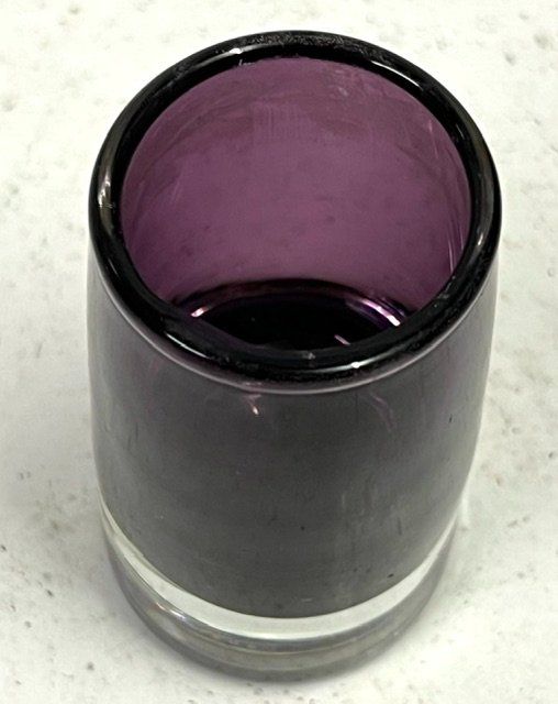 Murano Vasi & Recipienti: Kleine violette Glasvase handgemacht – Usato da Zürich venduto da gigimai67 2