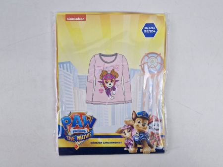 Mädchen Langarmshirt Grösse 98/104 Paw Patrol