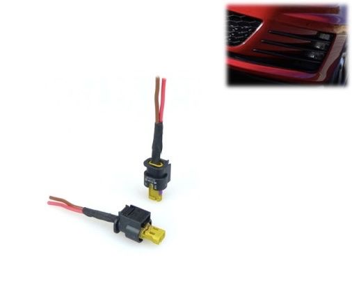 VW Tutti pezzi di ricambio auto: VW Golf 7 Nebelscheinwerfer Halogen auf LED Adapter – Nuovo (secondo la descrizione) da Russikon venduto da stami86