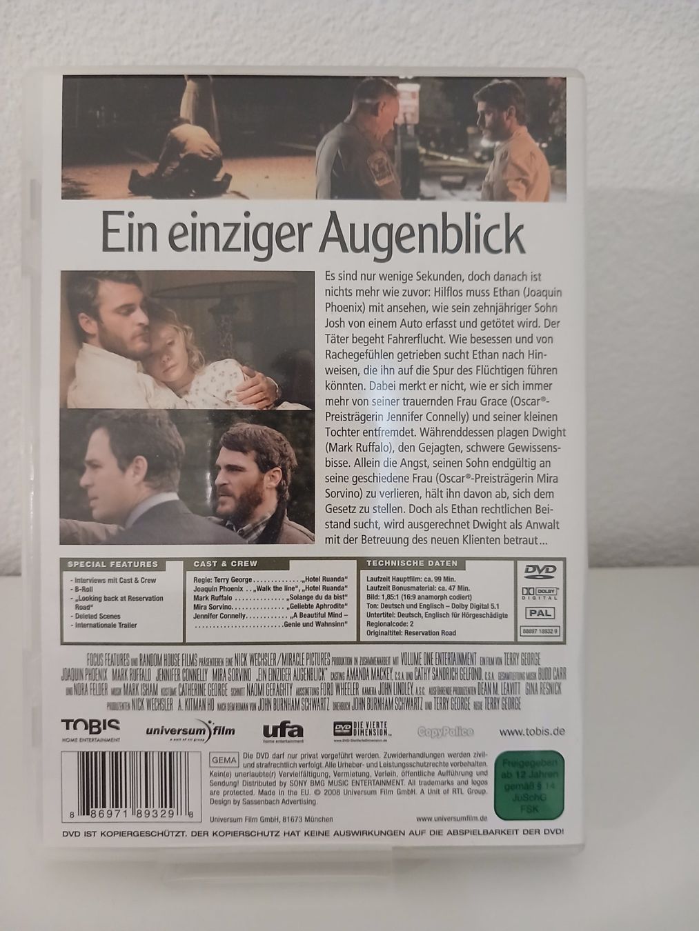 Tutti i DVDs: Ein einziger Augenblick – Usato da St. Margrethen SG venduto da SamusAran 1
