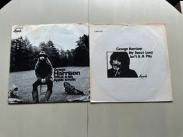 GEORGE HARRISON BEATLES tolle Singles 60's Kult Top