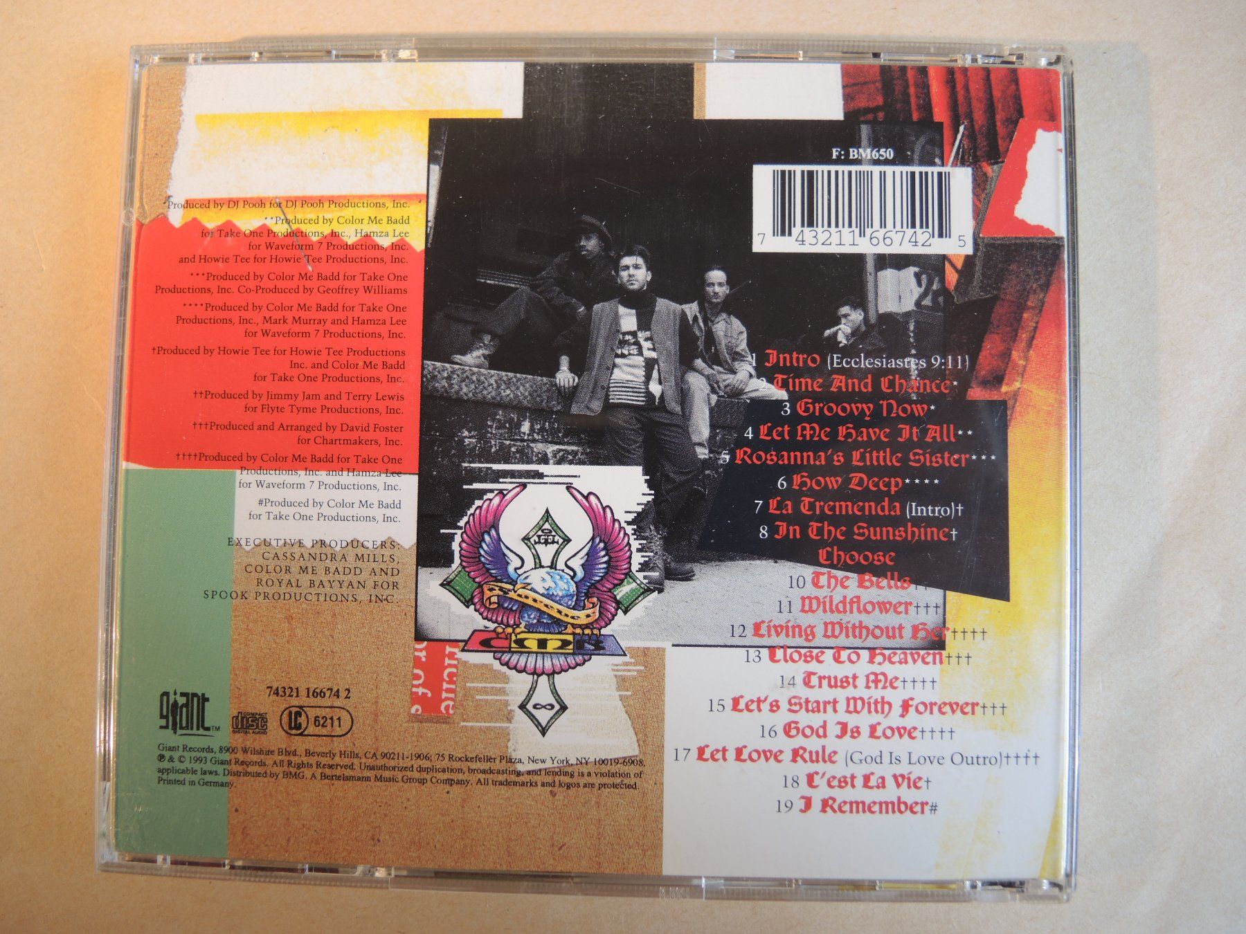 CD: Color Me Badd CD Time and Chance – Usato da Rorschach venduto da maeck8 2