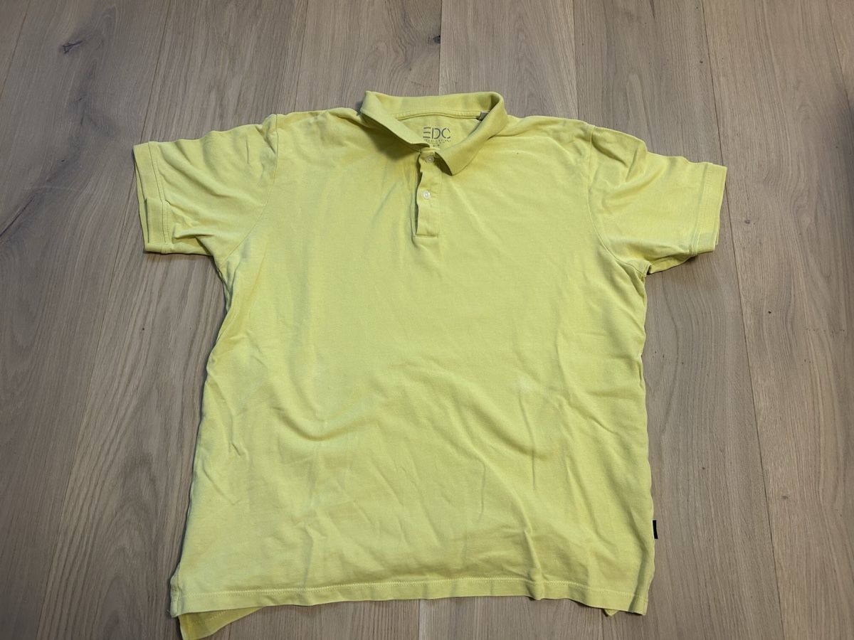 Esprit Magliette Polo: Esprit, polo coton, vert jaune, taille XL – Usato da Lausanne venduto da lav_5rwz