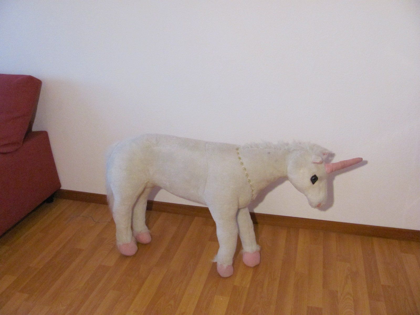 Giocattoli: Grosses Plüsch Einhorn, ca. 1m lang, – Usato da Gümligen venduto da Fantapanda