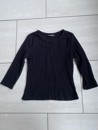 Tshirt schwarz langarm Gr.XXS