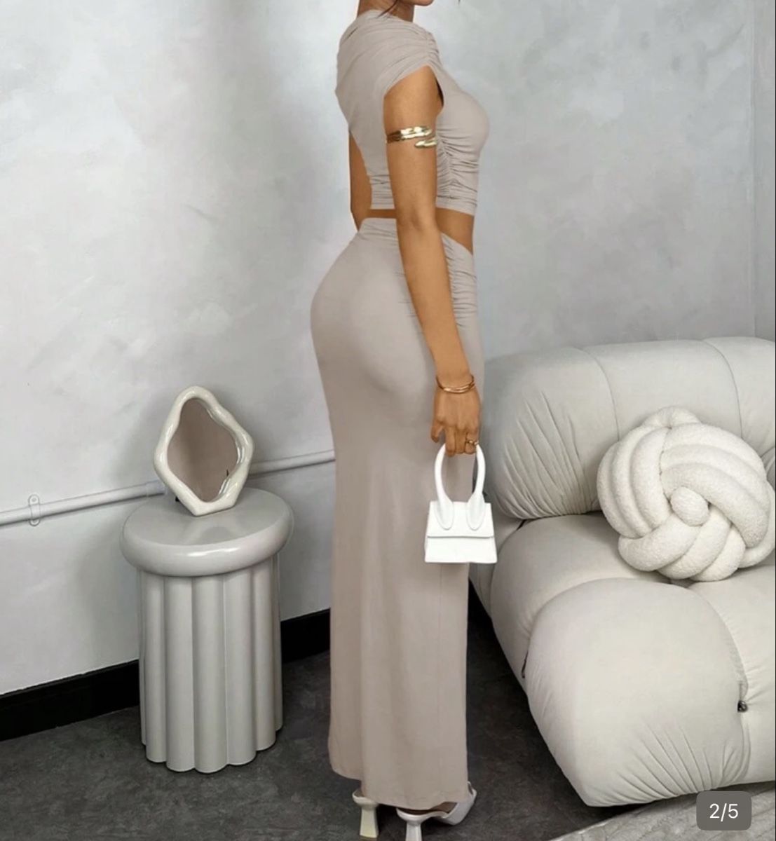 Lotti di vestiti: Damen Zweiteiler Set beige  – Usato da Kriens venduto da lau_xk77 1