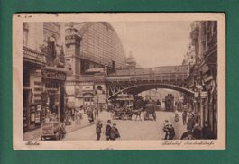 BERLIN - Bahnhof Friedrichstrasse - Kutsche - 1922