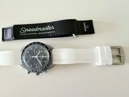 Bracelet Ghost blanc pour OMEGA x SWATCH Mission to the Moon