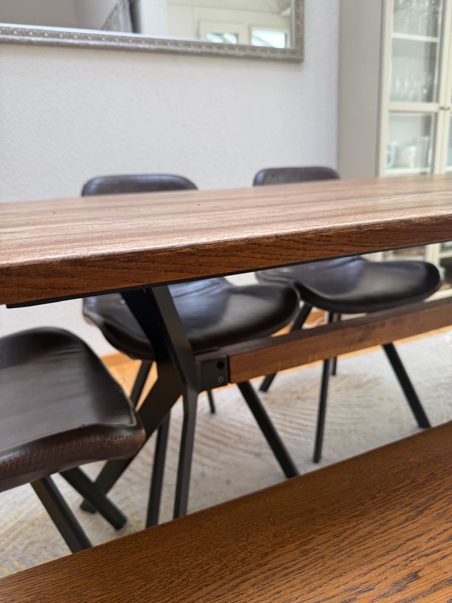 Interio Set di tavolo e panche: Esstisch mit 4 Stühlen und 1 Bank – Usato da Ostermundigen venduto da RG-Collector 3