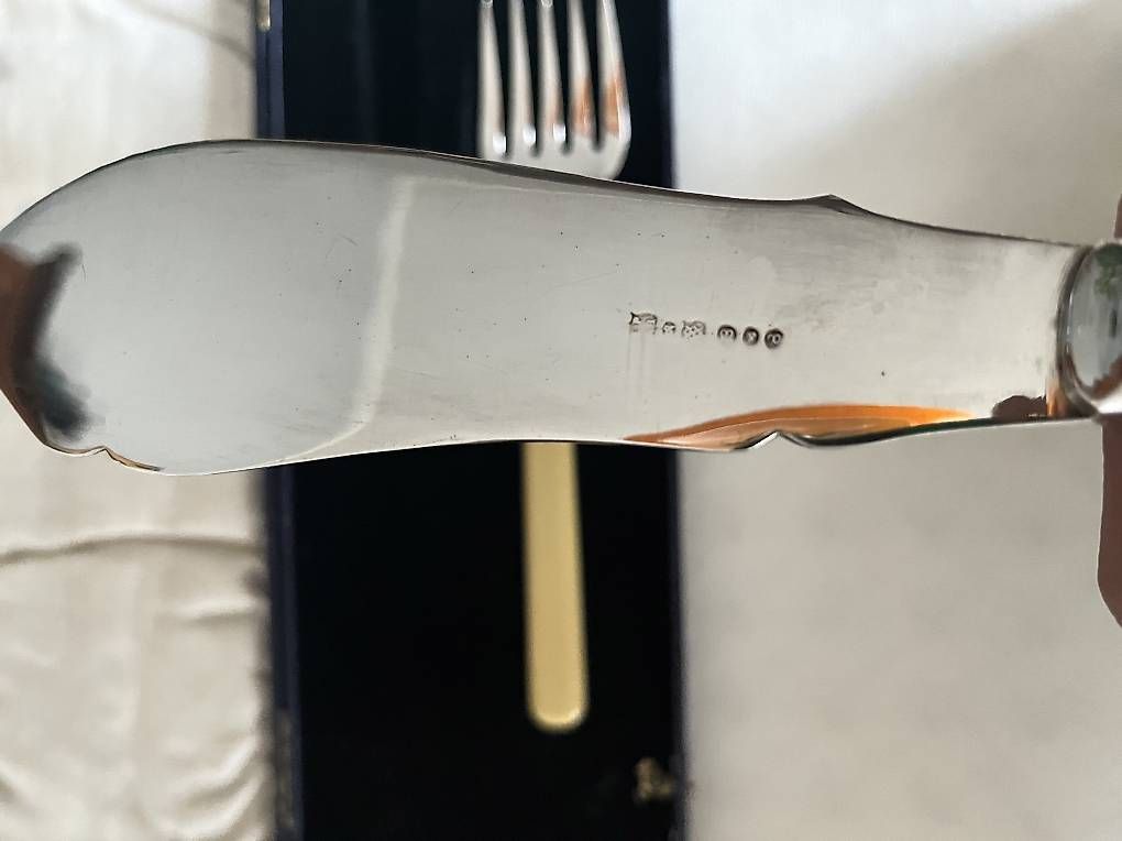 Set di posate: Set posate servizio pesce Sheffield – Usato da Lugano venduto da Emi.2798 3