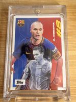 Topps Sammelkarte A. Iniesta FC Barcelona Nr. 8 guter Zustan
