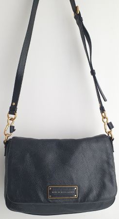 Marc Jacobs Crossbody Tasche Soft Leder Schwarz