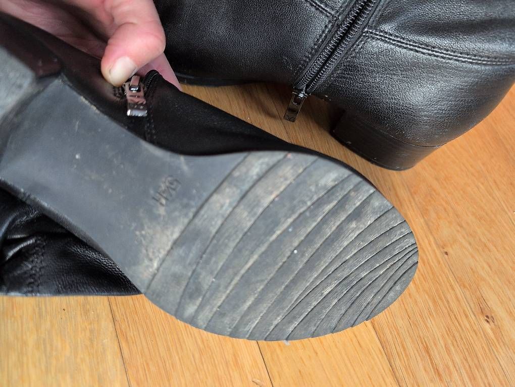 Scarpe da donna: Gut erhaltene Lederschuhe Gr 38.5 – Usato da Zürich venduto da Dory12 2