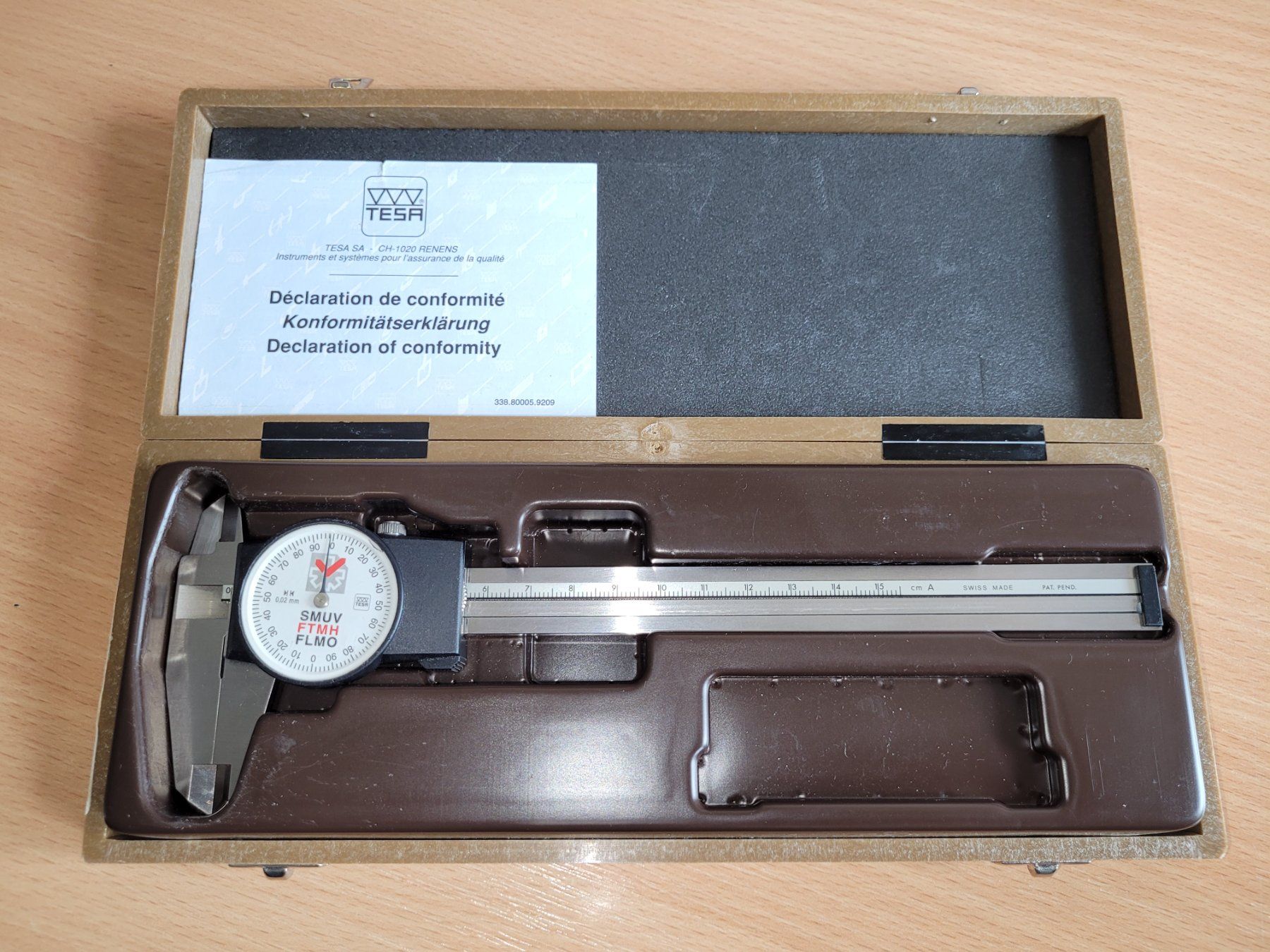 Tesa Tutti gli attrezzi: Uhr-Messschieber /Schiebelehre TESA – Usato da Rorschach venduto da gloeggli1980