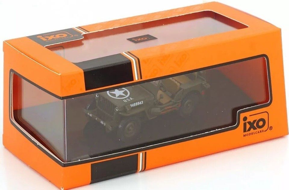 Jeep Modellini d'auto: Ixo 1/43 Jeep Willys MB 1943 – Nuovo e nell'imballaggio originale da Bettens venduto da Thejoshuatree 2