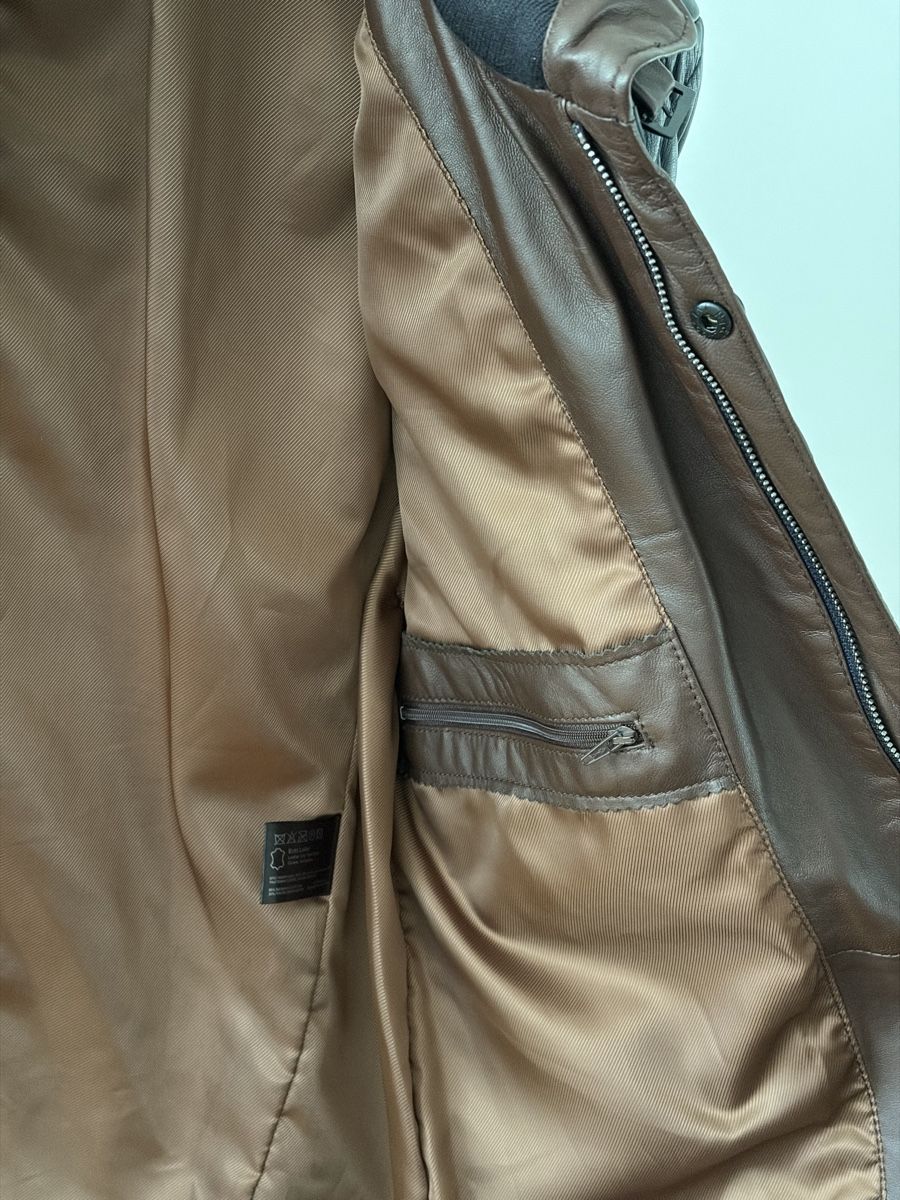 Jacken: DERISSE Lederjacke, gesteppt Barbour-Stil – Gebraucht aus Ittigen von fevo 8