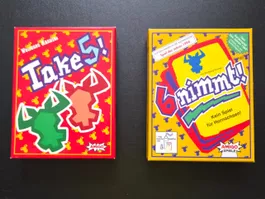 2 Sets Kartenspiel "6 Nimmt!" und "Take 5!" - neuwertig