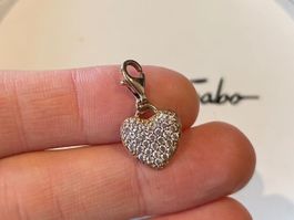Thomas Sabo Roségold Herz Charm 💝 Zirkonia 💎 Neuwertig!