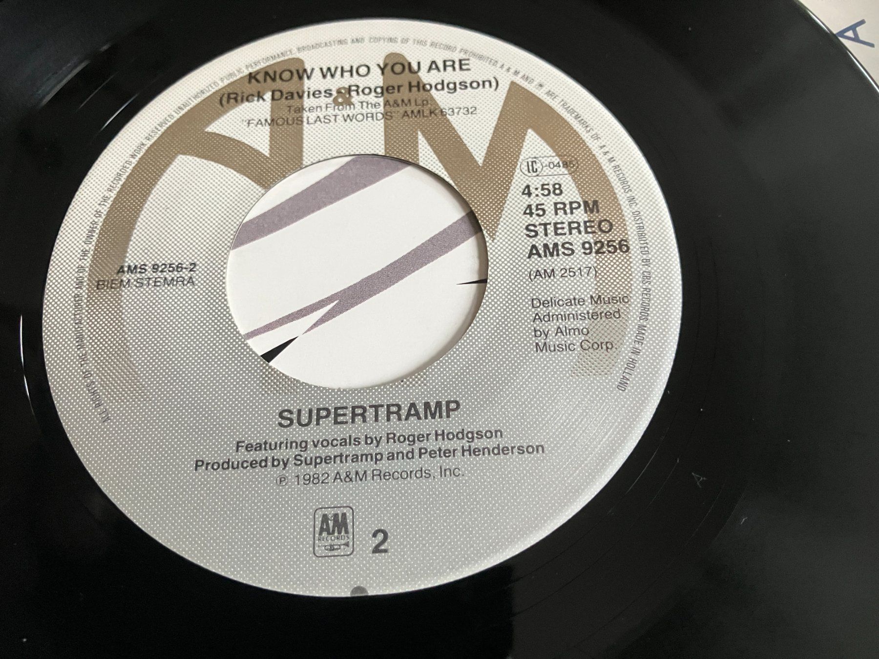 Dischi in vinile: Supertramp – Usato da Aarwangen venduto da Jukebox3 5