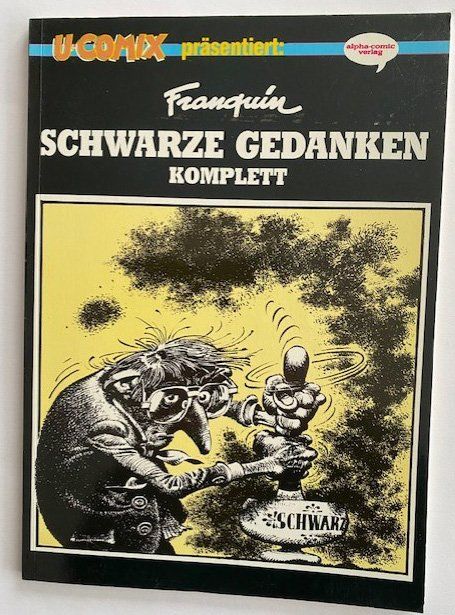 Fumetti: André Franquin "Scharze Gedanken" – Usato da Bern venduto da christianz02