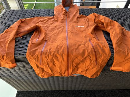 Berghaus Hardshell Jacke Gore-Tex orange Grösse L neu