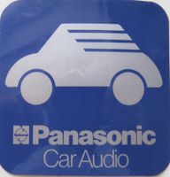 Sticker Panasonic Car Audio