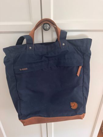 Fjällräven Totepack No. 2 navy G-1000 Leder – sehr gut