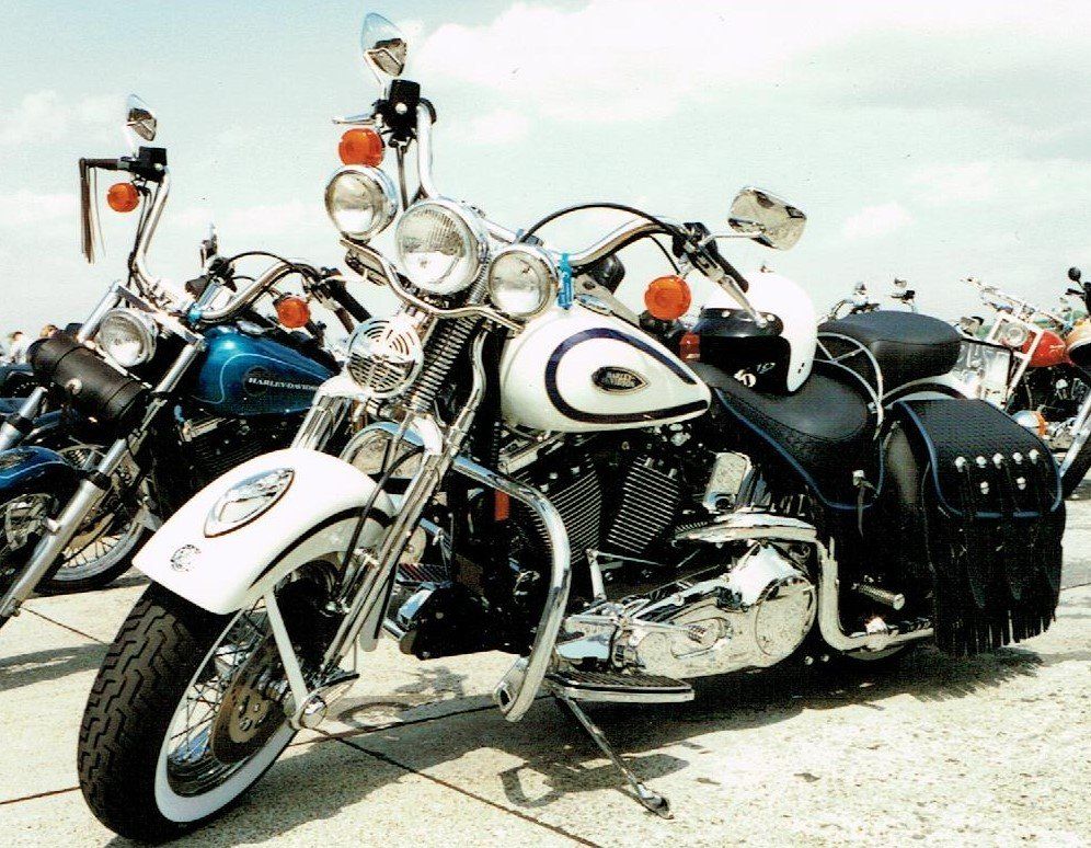 Harley-Davidson Chopper: Harley Davidson Heritage Springer original Zustand 1997 – Usato da Zürich venduto da pestlin 1