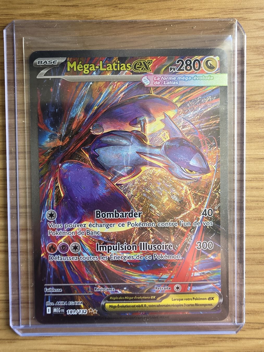 Pokémon Sammelbilder & Trading cards: Méga-Latias EX MEG FR 181/132 – Neu (gemäss Beschreibung) aus Onex von ZoogZoogShop