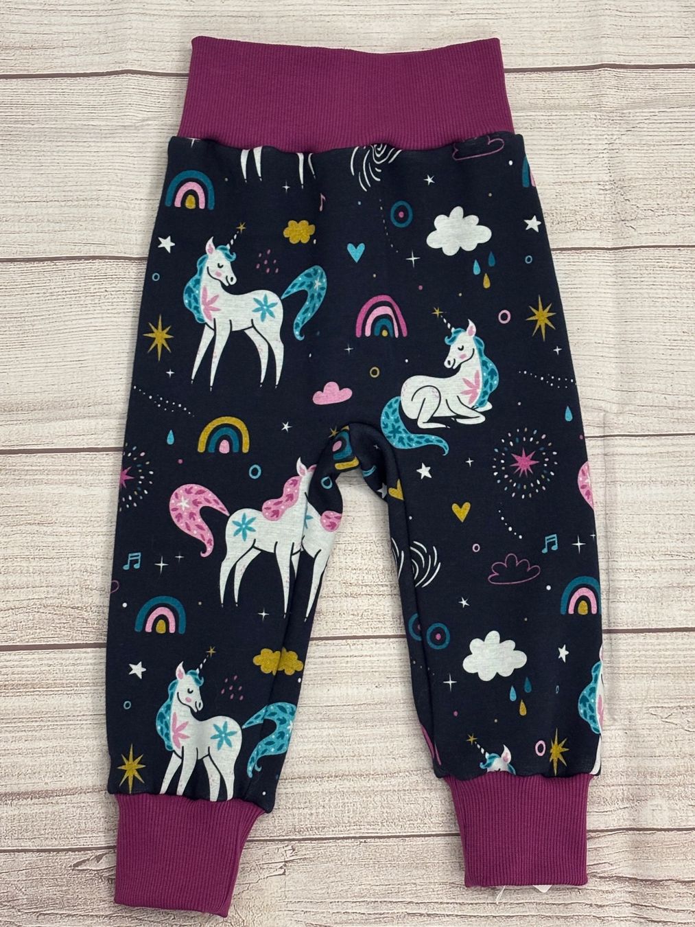 Pantaloni: Fleece Thermo Pumphose Einhorn Gr. 80/86 Neu – Nuovo e nell'imballaggio originale da Rietheim venduto da Nugger