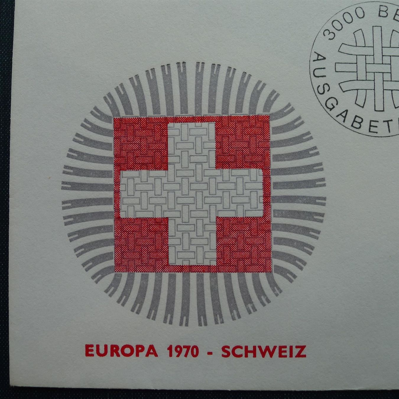 Alle Briefmarken: 1970 EUROPA FDC im US-Format – Gebraucht aus Ebikon von SilvioFreund 1