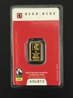 Goldbarren 2 g Kantonal Bank