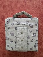 Wickelunterlage/Tasche Bärchen, faltbar, neu