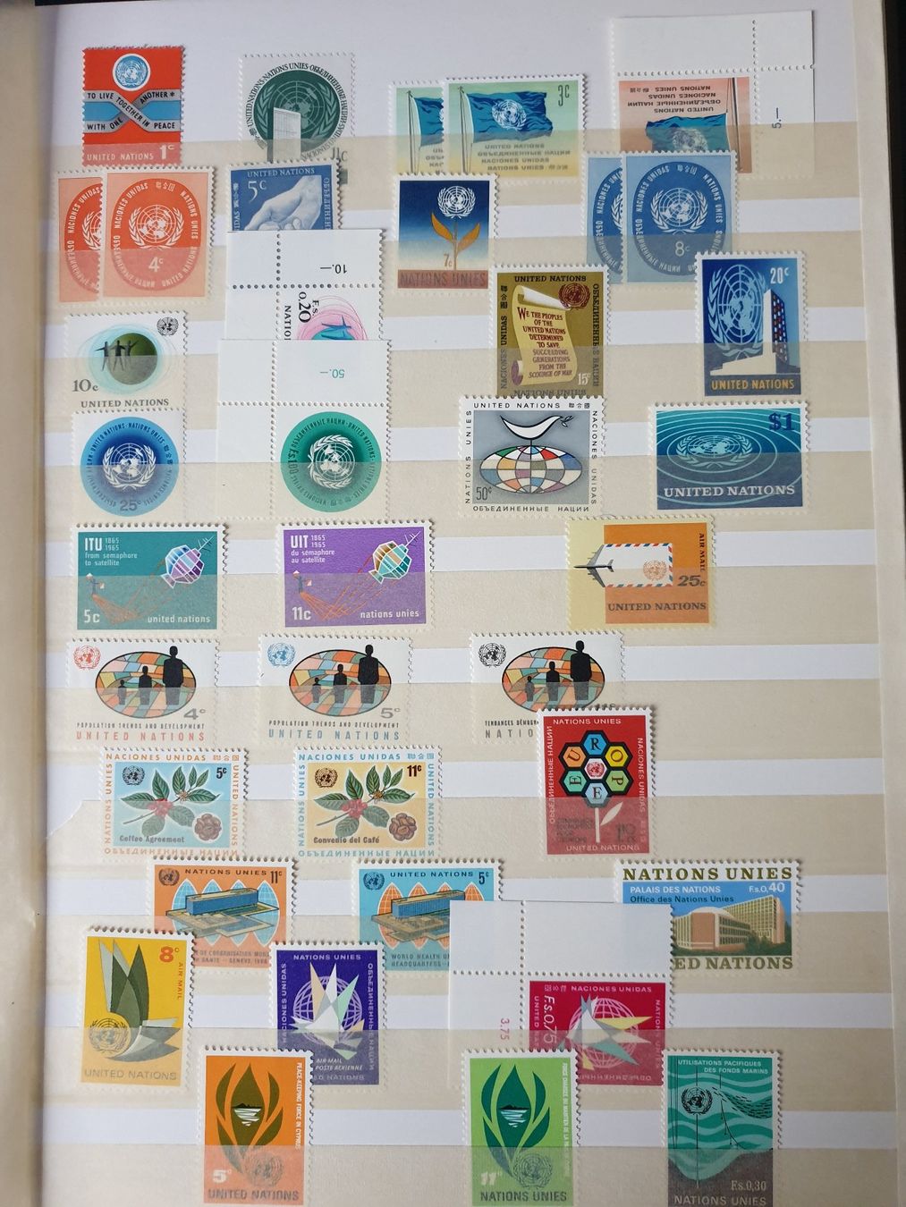 Tutti i francobolli: Briefmarken UNO Genf/New York – Usato da Schaffhausen venduto da rober77 2