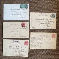 United Kingdom/Grossbritannien - 5 british post cards