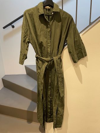 Blusenkleid dunkelgrün von Diego