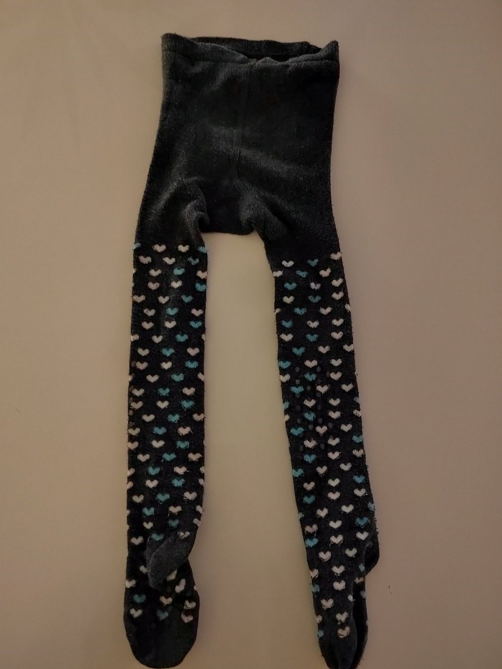 Collant & Leggings: Winterliche Strumpfhose mit Herzen, Grösse 86/92 – Usato da Einsiedeln venduto da pattymary