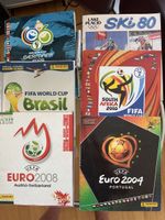 Panini Sticker Alben Fussball 2006, 2008, 2010, 2014, Euro 2
